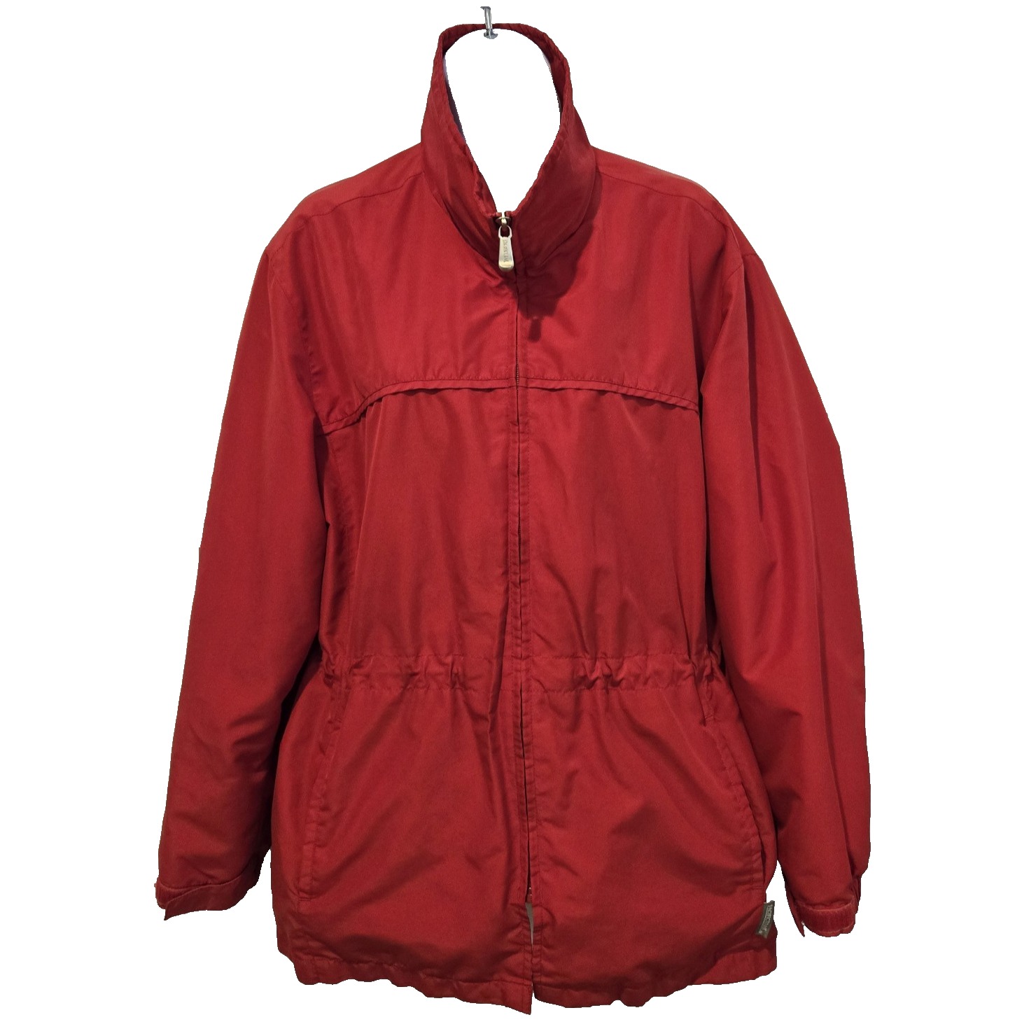 Pacific Trail Women's Jacket Lightweight Full Zip Thigh Length Cinch Waist M